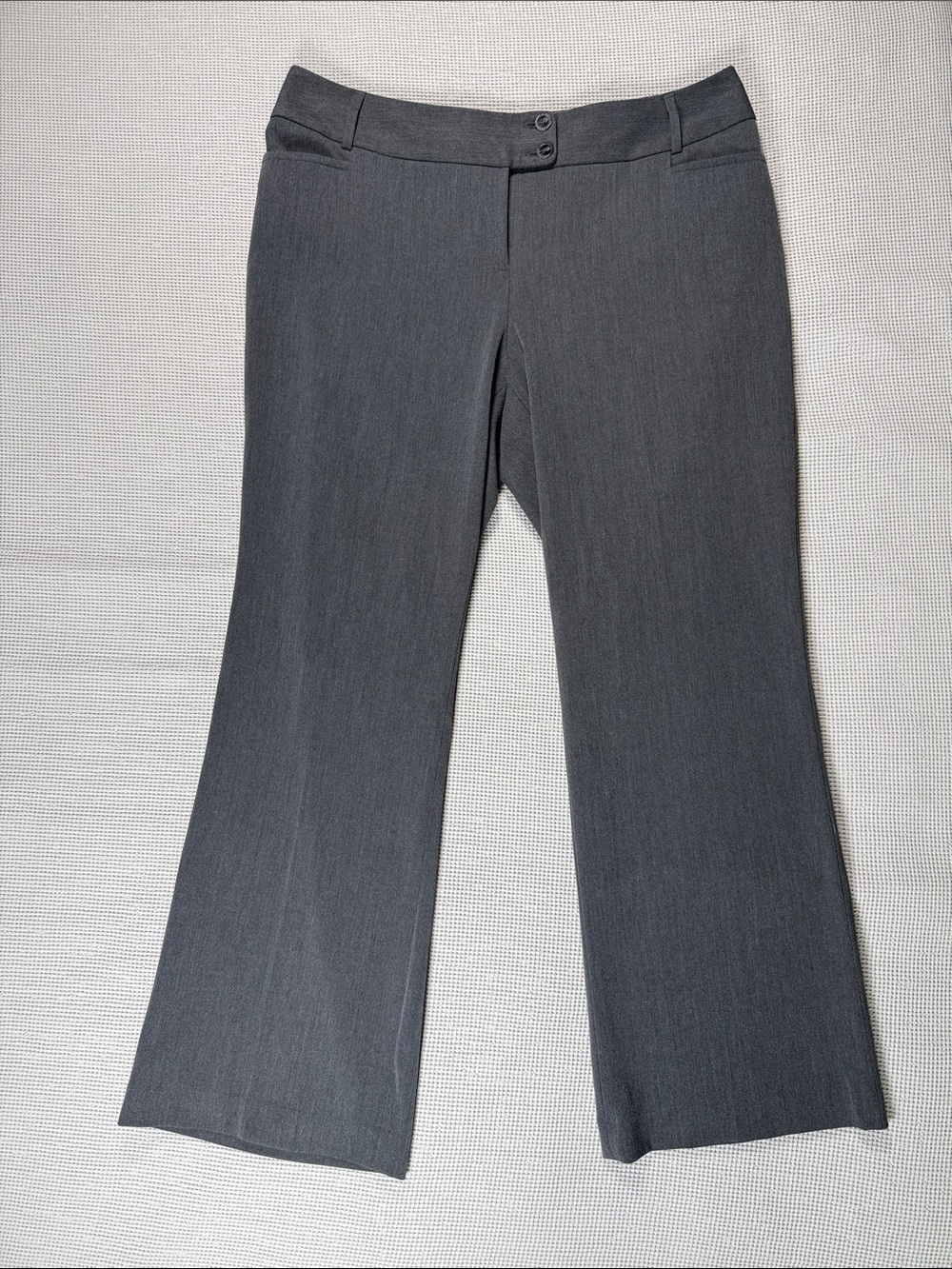 Rafaella Dark Gray Boot Cut Dress Pants Sz16